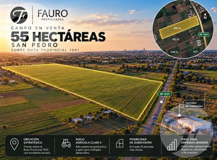 Terreno · 550727m²