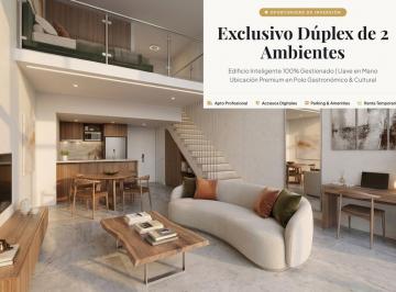 Departamento · 59m² · 2 Ambientes · Venta Duplex 2 Ambientes Palermo Hollywood