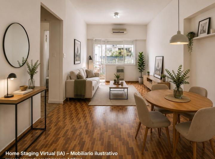 Departamento · 54m² · 3 Ambientes