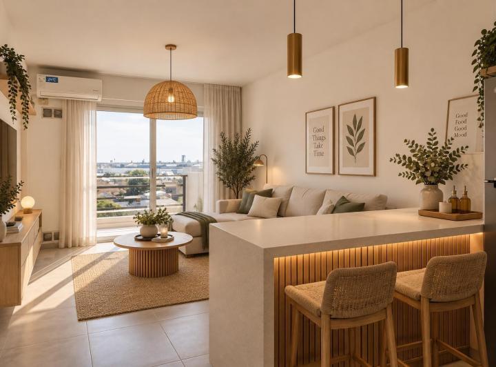 Departamento · 46m² · 2 Ambientes · 1 Cochera