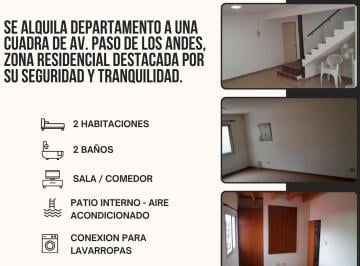 Departamento 75m² Alquiler Barrio Villa Hipódromo · Depto 2 Dorm. con Patio Dentro de Complejo Privado - Dueño Directo