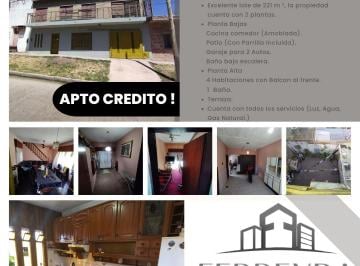 Casa , General San Martín · Venta - Casa Pb 2 Amb + Pa 4 Amb + Terraza y Patio - Ideal Inversor - Vivienda