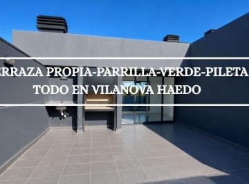 Departamento · 106m² · 4 Ambientes · Dpto. Venta 4 Ambientes Vilanova Haedo C/terraza