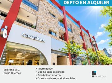 Departamento · 50m² · 4 Ambientes · Departamento en Alquiler Barrio Güemes - 1 Dormitorio - con Balcón