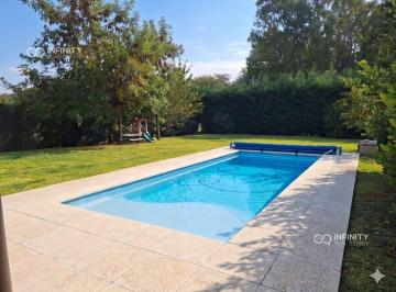 Casa · 120m² · 4 Ambientes · 3 Cocheras · Venta Casa 4 Amb Santa Guadalupe Pileta