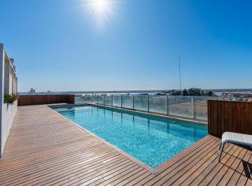 Departamento · 40m² · 2 Ambientes · 1 Cochera · Alquiler Departamento de 1 Dormitorio con Cochera - Puerto Norte - Rosario