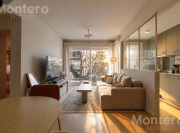 Departamento · 71m² · 3 Ambientes · 1 Cochera · Espectacular Semipiso Al Frente 3 Amb con Balcón Corrido Aterrazado y Cochera Fija en Colegiales