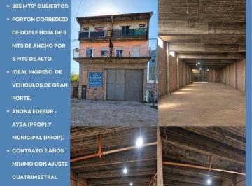 Bodega-Galpón · 285m² · Galpón en Quilmes Oeste