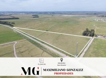 Terreno · 76000m² · Hectáreas Venta - San Vicente