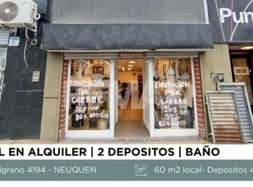 Local comercial · 100m² · Local en Alquiler en Neuquén Sobre Av Belgran