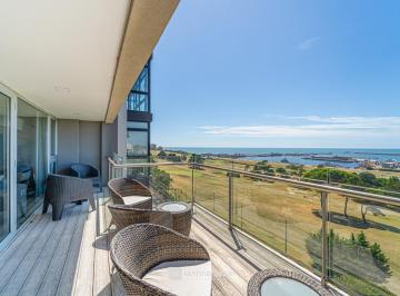 Departamento · 133m² · 4 Ambientes · 2 Cocheras · Venta - Departamento 4 Ambientes Al Frente con Balcón Terreza - Vista Al Mar - Zona Alem