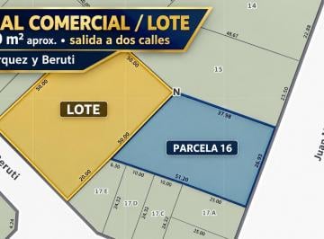 Local comercial · 900m² · 1 Ambiente · Local Comercial 900 m Sobre Márquez y Beruti