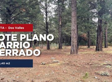 Terreno · 989m² · Lote Plano Club de Campo Dos Valles Bariloche