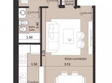 Departamento de 2 ambientes, Mar del Plata · Venta en Pozo | Departamento 2 Ambientes Al Frente con Balcon Terraza