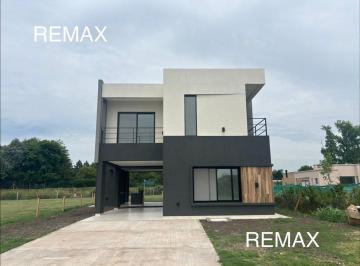 Casa · 200m² · 5 Ambientes · 3 Cocheras · Casa en Venta 5 Ambientes, Barrio El Aljibe Pilar