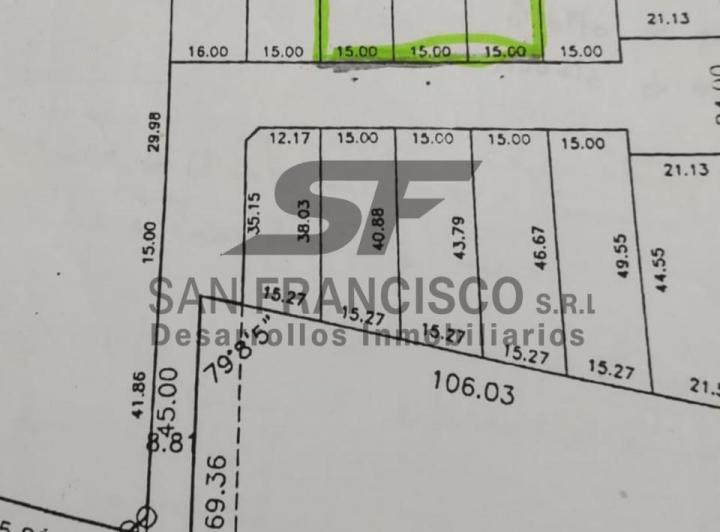 Terreno · 600m²