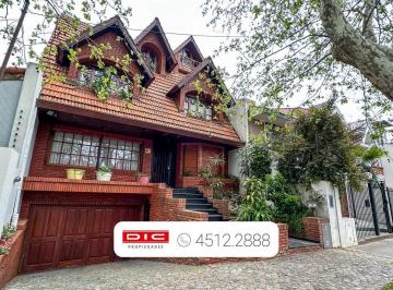 Casa · 390m² · 6 Ambientes · 2 Cocheras · Chalet 4 Dorm. Venta - Martinez - Vias/libertador