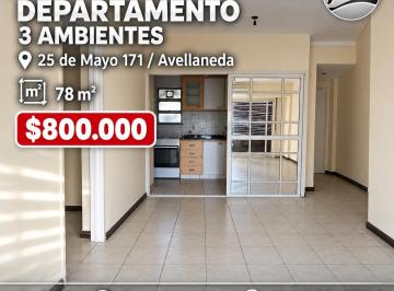 Departamento de 3 ambientes, Avellaneda · Alquiler Departamento 3 Ambientes