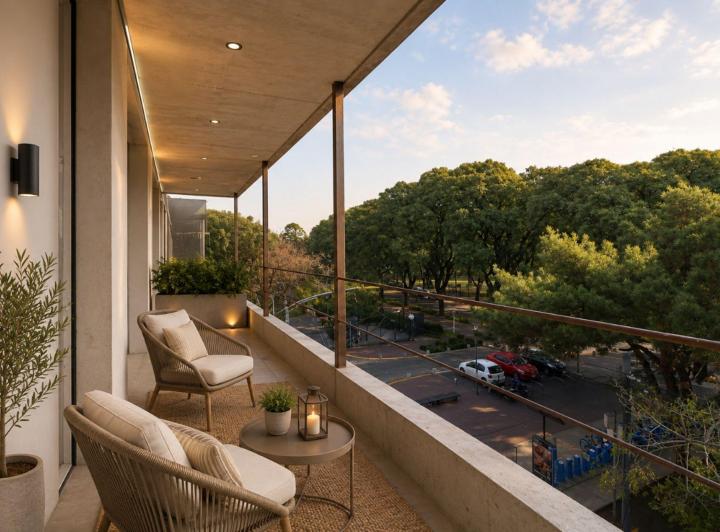 Departamento · 46m² · 2 Ambientes · 1 Cochera