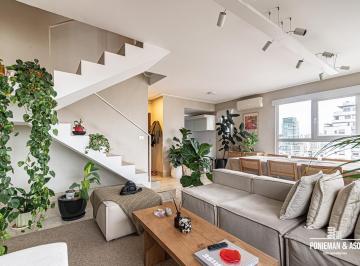 Departamento · 110m² · 3 Ambientes · 1 Cochera · Departamento Duplex con Terraza Privada con Cochera en Venta y Alquiler en Recoleta