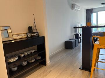 Departamento · 41m² · 1 Ambiente · Nuñez: Torre Panoramica: a Estrenar Monoambiente con Balcon y Amenities Amoblado y Equipado