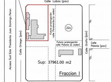 Terreno · 37691m² · Venta de Terreno Industrial de 37691 m² en Wilde