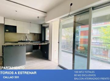 Departamento · 70m² · 3 Ambientes · 1 Cochera · Alquiler Departamento 2 Dorm. C/cochera