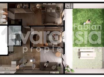Departamento · 70m² · 3 Ambientes · Departamento en Monte Castro