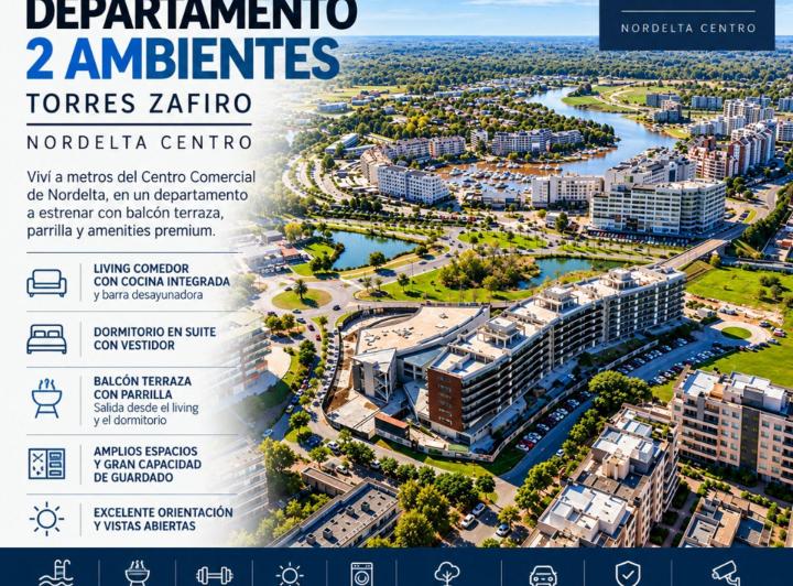 Departamento · 63m² · 2 Ambientes