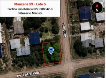 Terreno , Balneario Marisol · Vendo Terreno Oportunidad Balneario Marisol