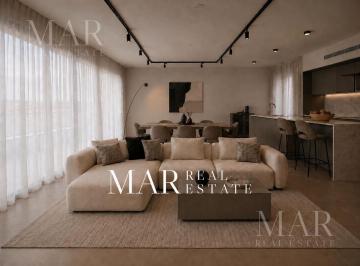 Departamento · 122m² · 3 Ambientes · 1 Cochera · Departamento en Alquiler Amueblado 2 Suites Al Lago Central Oceana Nordelta