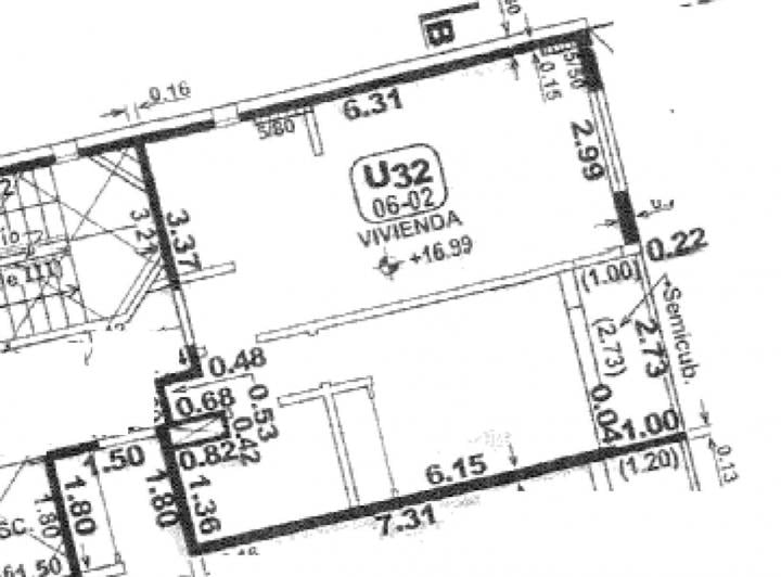 Departamento · 35m² · 2 Ambientes