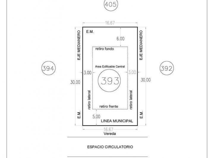 Terreno · 500m²