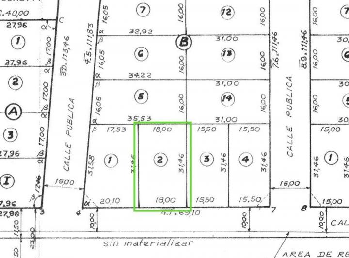 Terreno · 566m²