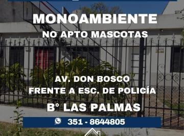 Departamento de 1 ambiente, Córdoba · Monoambiente en Alquiler | Av Don Bosco