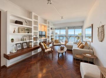 Departamento · 100m² · 5 Ambientes · Alquiler Frente a Rambla Punta Carretas - Amueblado + 2 Dorm. y Escritorio