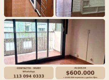 Departamento de 1 ambiente, Palermo · Monoambiente Subdividido