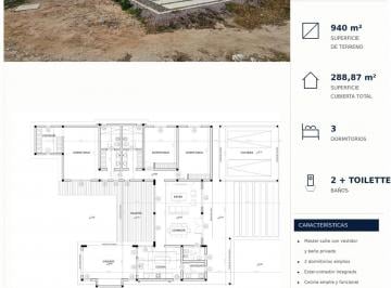 Casa · 160m² · 4 Ambientes · 2 Cocheras · Casa Premium - B° Priv. Rincon del Sol III