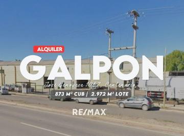 Bodega-Galpón · 873m² · Alquiler de Galpón en Centenario
