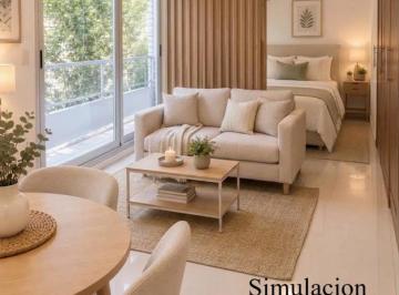 Departamento · 30m² · 1 Ambiente · Luminoso Monoambiente Balcón Aterrazado Excelente Ubic