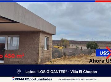 Terreno · 450m² · Lote 450 m² B° Los Gigantes - Villa El Chocon