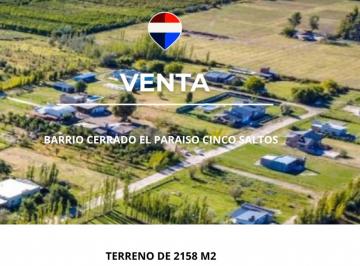 Terreno · 2158m² · Venta Lote Cinco Saltos