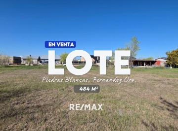 Terreno · 484m² · Lote en Venta Fernandez Oro Piedras Blancas