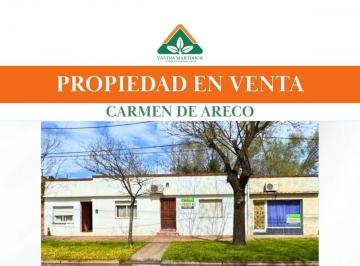 Casa de 1 ambiente, Carmen de Areco · En Venta Propiedad con Dos Viviendas y Local Comercial en Carmen de Areco