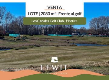 Terreno · 2080m² · 5 Ambientes · 2 Cocheras · Venta Terreno | Lote 2080 m² | Fondo de Cancha | Los Canales Golf Club | Plottier