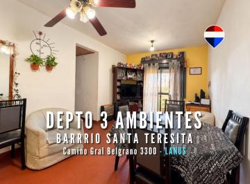 Departamento · 56m² · 3 Ambientes · Venta Depto 3 Ambientes con Cochera - Lanus Este