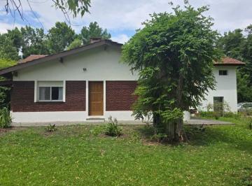 Casa · 250m² · 5 Ambientes · 1 Cochera · Casa Quinta en Alq. Temporario en El Remanso, Exaltación de La Cruz, G. B. a. Zona Norte