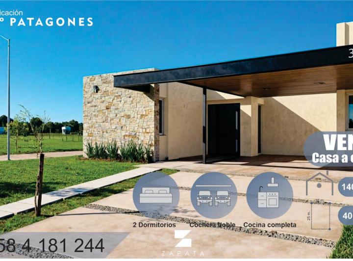 Casa · 140m² · 2 Dormitorios · 2 Cocheras