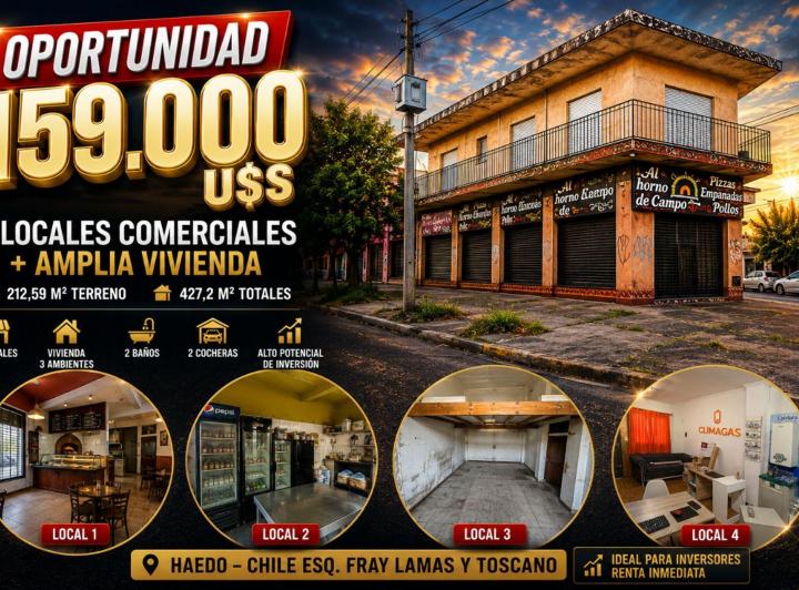 Local comercial · 309m² · 2 Cocheras