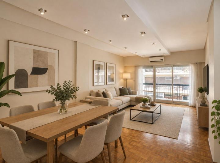 Departamento · 107m² · 4 Ambientes · 1 Cochera